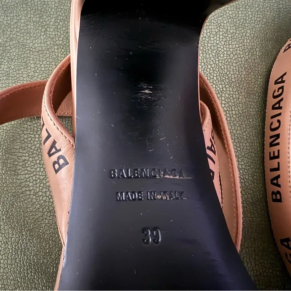 Balenciaga Tan Sandals for Women - Picture 4 of 5